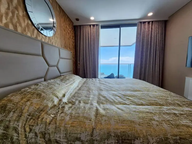 1 bed Condo Jomtien for sale at Copacabana Beach Jomtien with Swimming pool, Gym, Internet, Security, Car park, Garden, Sauna, Children's area and Elevator.