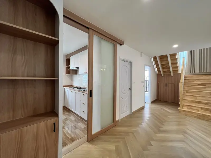 Pruksanara Jomtien Village house for sale 3 bedrooms   3 bathrooms   1 living room   Large European kitchen   Private swimming pool