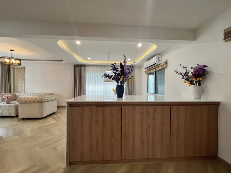 Pruksanara Jomtien Village house for sale 3 bedrooms   3 bathrooms   1 living room   Large European kitchen   Private swimming pool