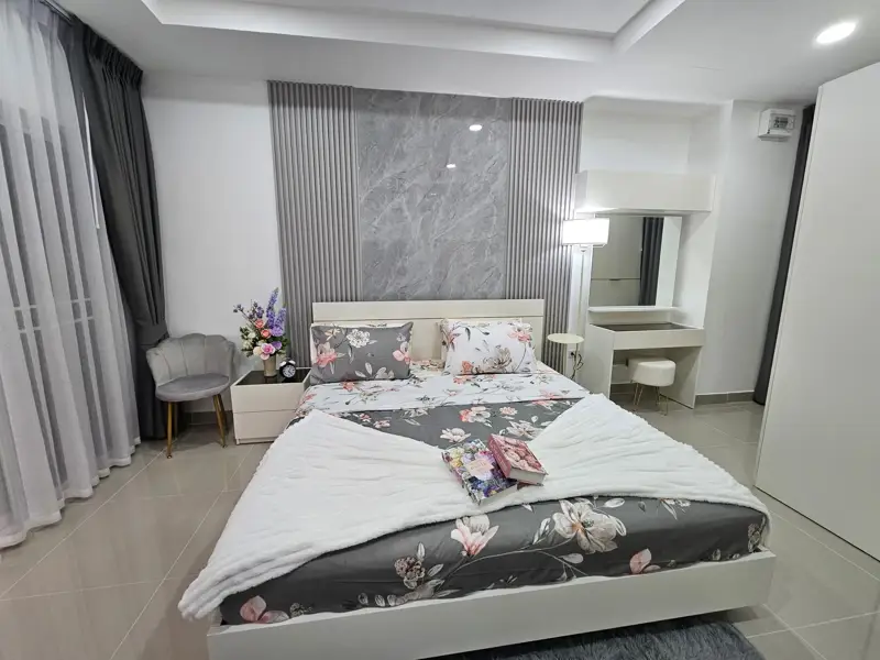 New Nordic Trend 5, 1 Bedroom condo With Pool view  pets allowed.  1 bedroom, 2 bathrooms, 1 living room. 45 square meters.