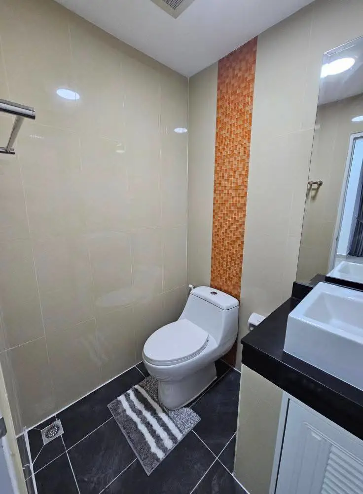 New Nordic Trend 5, 1 Bedroom condo With Pool view  pets allowed.  1 bedroom, 2 bathrooms, 1 living room. 45 square meters.