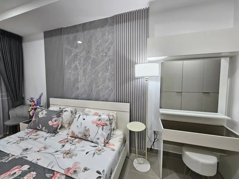 New Nordic Trend 5, 1 Bedroom condo With Pool view  pets allowed.  1 bedroom, 2 bathrooms, 1 living room. 45 square meters.