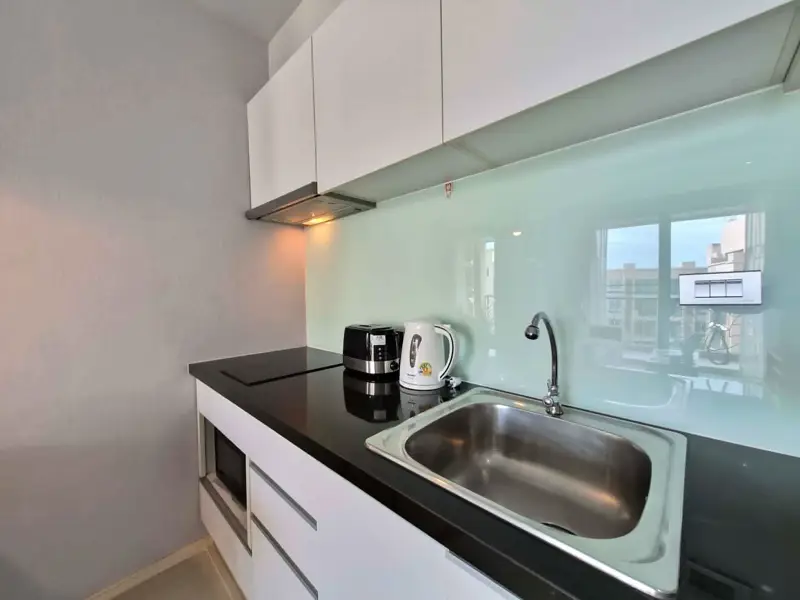 Atlantis Condo Resort 1 Bedroom Condo with model beach, waterfall curtain pool, river bridge, giant ship, or a children's water park. There is also a jacuzzi for adults  with 24 security system 