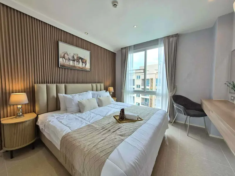 Atlantis Condo Resort 1 Bedroom Condo with model beach, waterfall curtain pool, river bridge, giant ship, or a children's water park. There is also a jacuzzi for adults  with 24 security system 