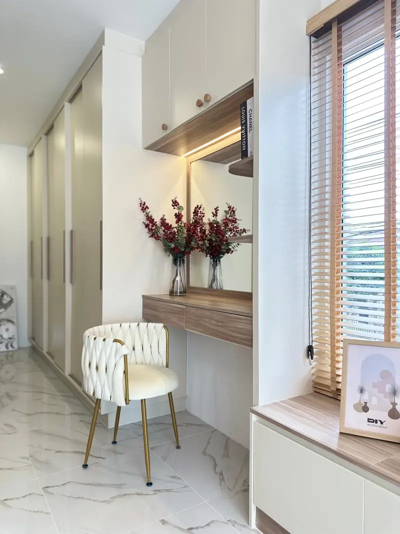  Pruksanara Village, Chaiyaphruek 2, 3 Bedroom 2-story detached house for sale, Jomtien, Pattaya. 3 bedrooms, 3 bathrooms