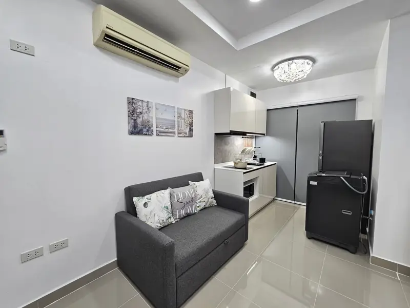 New Nordic Trend 5, 1 Bedroom condo With Pool view  pets allowed.  1 bedroom, 2 bathrooms, 1 living room. 45 square meters.