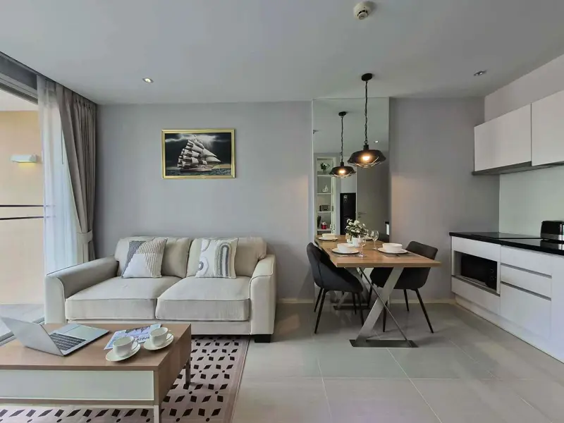 Atlantis Condo Resort 1 Bedroom Condo with model beach, waterfall curtain pool, river bridge, giant ship, or a children's water park. There is also a jacuzzi for adults  with 24 security system 