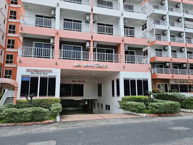 New Nordic Trend 5, 1 Bedroom condo With Pool view  pets allowed.  1 bedroom, 2 bathrooms, 1 living room. 45 square meters.