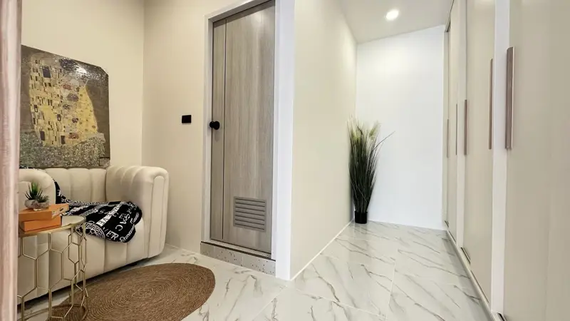  Pruksanara Village, Chaiyaphruek 2, 3 Bedroom 2-story detached house for sale, Jomtien, Pattaya. 3 bedrooms, 3 bathrooms