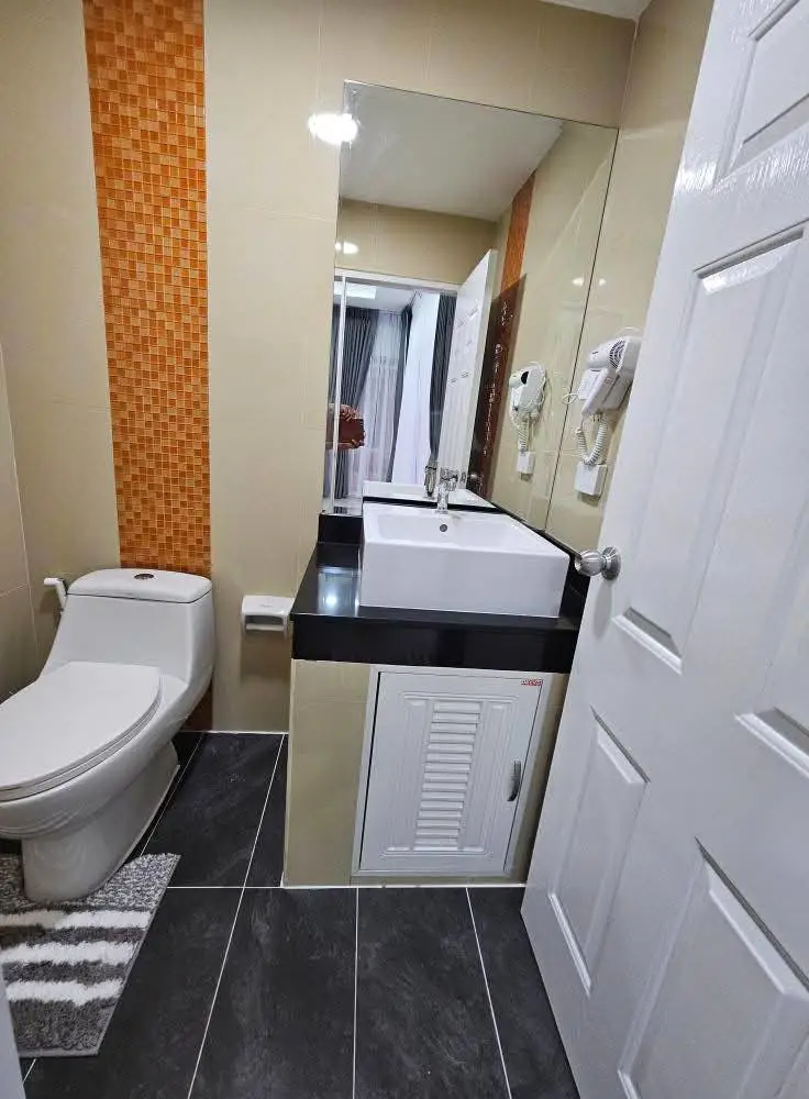 New Nordic Trend 5, 1 Bedroom condo With Pool view  pets allowed.  1 bedroom, 2 bathrooms, 1 living room. 45 square meters.