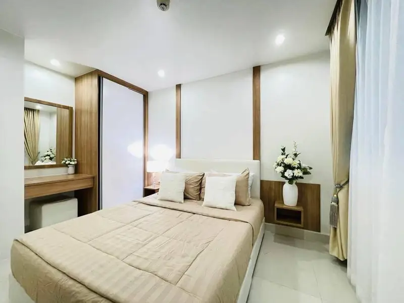 5th floor  View: Pool view Condo for rent at Amazon Residence Jomtien,   Layout: 1 bedroom, 1 bathroom  Size: 35 sq m 