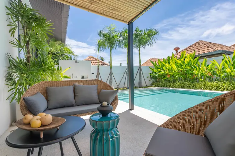 Tungklom 5 Bedroom Pool Villa Private pool and outdoor terrace Fully furnished witH  Open-plan living and dining area Modern kitchen with high-end appliance