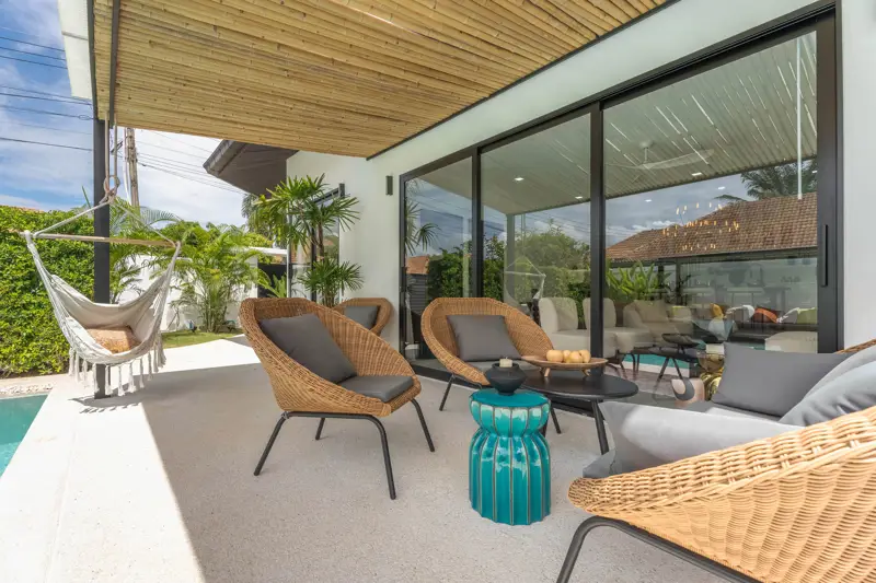 Tungklom 5 Bedroom Pool Villa Private pool and outdoor terrace Fully furnished witH  Open-plan living and dining area Modern kitchen with high-end appliance