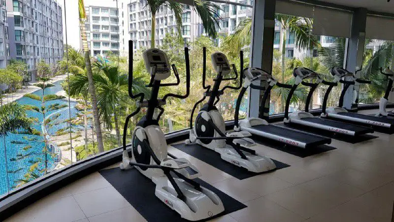 Dusit condo Jomtien for sale gym