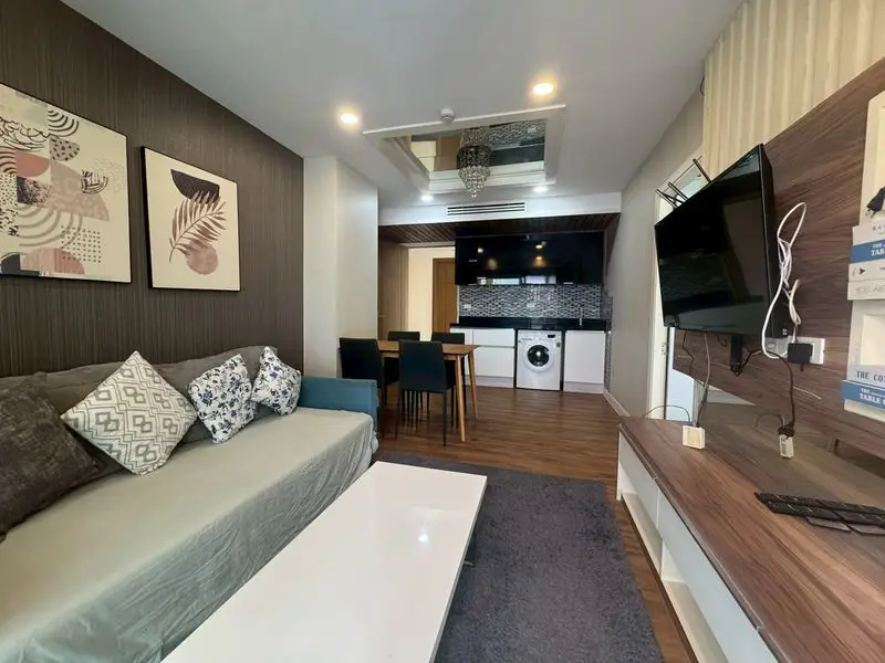 Dusit condo Jomtien for sale living  area