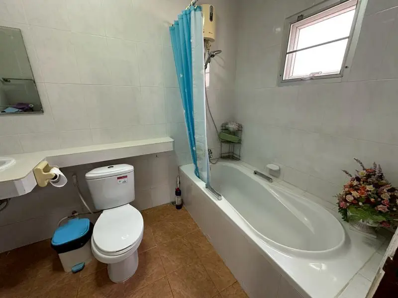 Soi Siam Country Club House for sale Pattaya Tropical 2, with a large open space, perfect for creating your dream garden or even adding a private swimming pool.