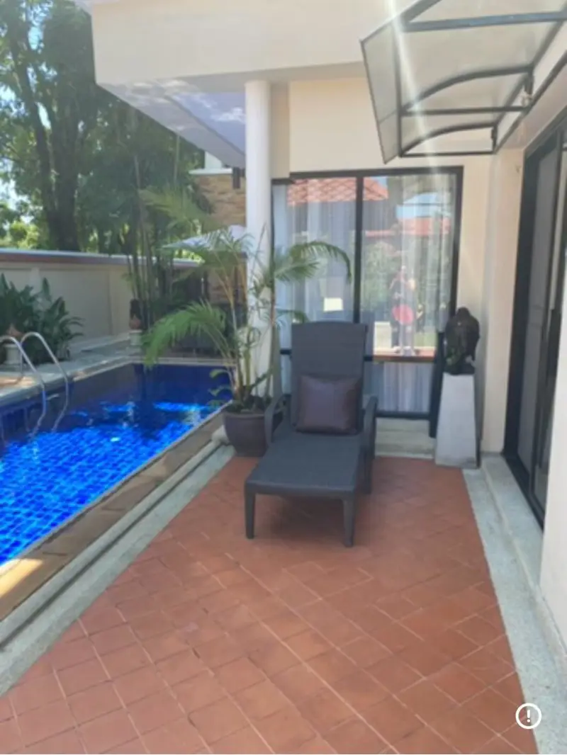 4 bed pool villa Angsana Village Resort Phuket Next to Boat Avenue and close to five star hotels like Banyan Tree and Angsana, Laguna