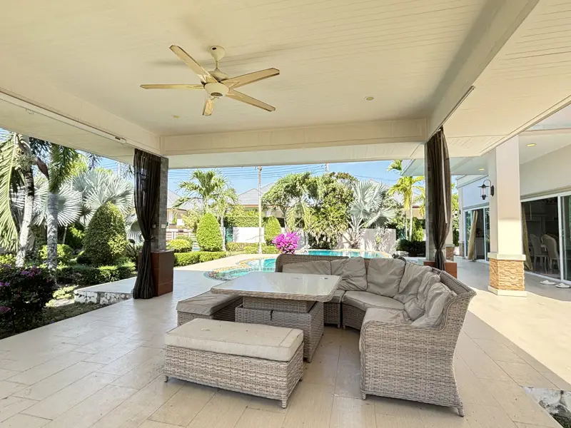 3 bed Pool Villa Huay Yai Pattaya at Baan Dusit Garden at Pattaya, Chonburi has the following facilities: Security and Car park.