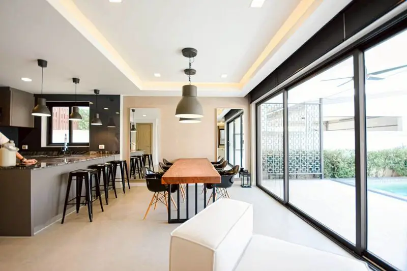 Luxury Pool Villa for Sale at Zensiri Midtown Villa  dining