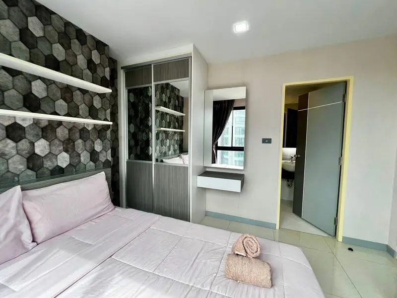 1 bed condo for sale in Naklua Pattaya located in Na Kluea, Pattaya with pool fitness and Gardens and was completed in Jan 2013