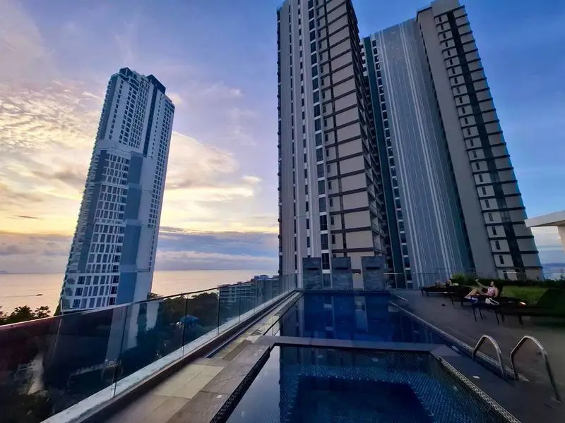  2 bed Condo at Serenity Wongamat with  Facilities - Communal Pool - Communal Gym