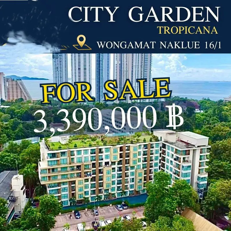 City Garden Tropicana 1 Bedroom for sale