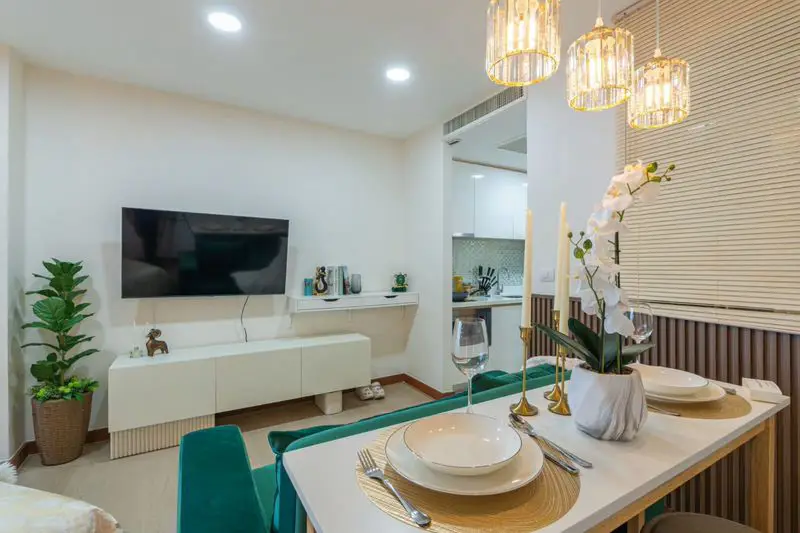 Studio Condo at Palm Wongamat is a luxury beachfront condominium,with panoramic sea view directly. With wide 70-meter beach frontage