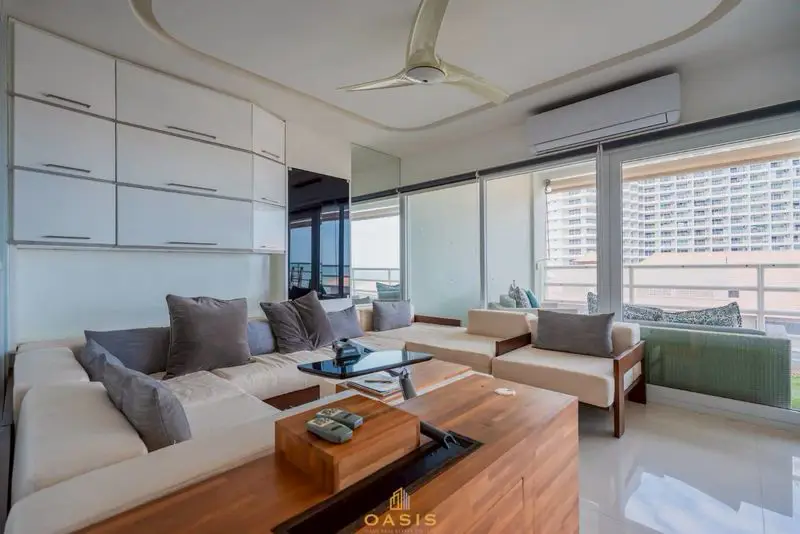 Sea view condo in Jomtien for sale  modern equipped apartment is located at View Talay 5c