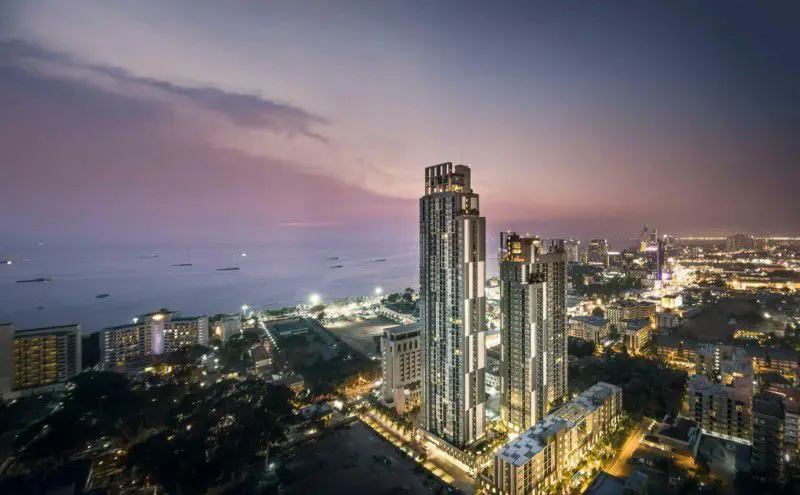 1 bed Condo Central Pattaya with  Swimming pool - Fitness - Garden - Lounge - Playground