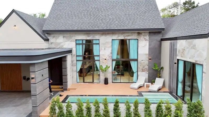 Newly built pool villa in Pattaya 3 Bedroom for sale