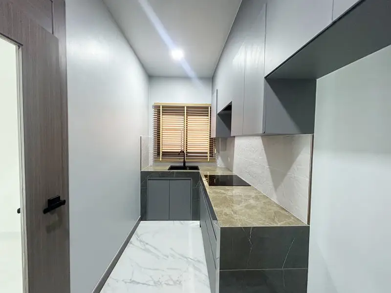 Jomtien Pool Villa 3 Bedroom  2 Floor Big Living room European Kitchen Thai Kitchen with laundry area