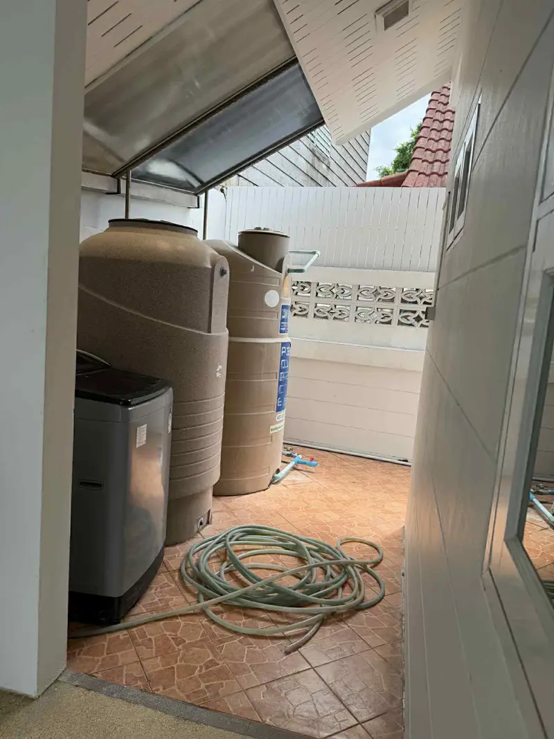 Suk Aim Garden Home Village, Naklua Pattaya 3 Bedroom for saleLand size: 348 Sq.M. / Living area: 242 Sq.M.  • 3 Bedrooms, 2 Bathrooms  • Private swimming pool (3x5 meters)