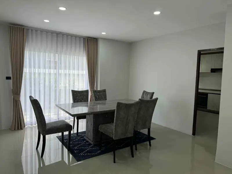 Suk Aim Garden Home Village, Naklua Pattaya 3 Bedroom for saleLand size: 348 Sq.M. / Living area: 242 Sq.M.  • 3 Bedrooms, 2 Bathrooms  • Private swimming pool (3x5 meters)