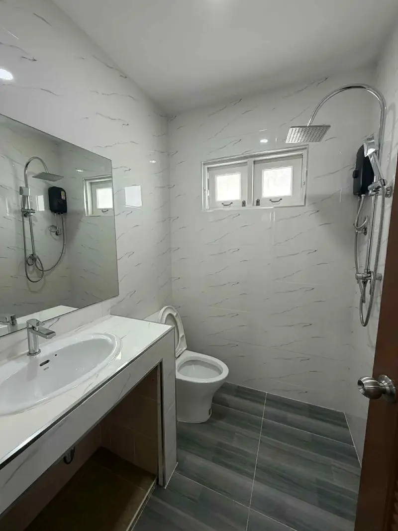 Suk Aim Garden Home Village, Naklua Pattaya 3 Bedroom for saleLand size: 348 Sq.M. / Living area: 242 Sq.M.  • 3 Bedrooms, 2 Bathrooms  • Private swimming pool (3x5 meters)