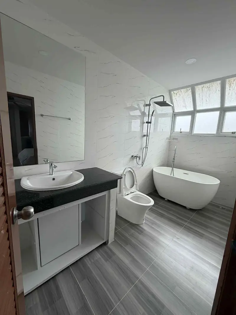 Suk Aim Garden Home Village, Naklua Pattaya 3 Bedroom for saleLand size: 348 Sq.M. / Living area: 242 Sq.M.  • 3 Bedrooms, 2 Bathrooms  • Private swimming pool (3x5 meters)