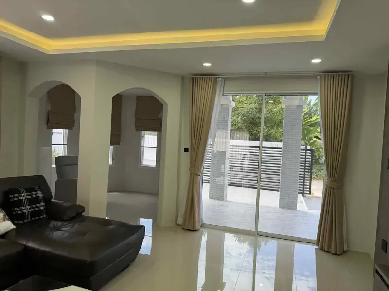Suk Aim Garden Home Village, Naklua Pattaya 3 Bedroom for saleLand size: 348 Sq.M. / Living area: 242 Sq.M.  • 3 Bedrooms, 2 Bathrooms  • Private swimming pool (3x5 meters)