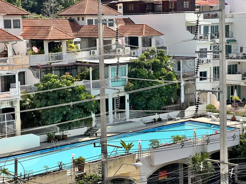 Tara court condo Pratumnak 1 Bedroom for sale with views of Pattaya City. with  a gym, a swimming pool, a garden, a parking lot, a 24-hour security system with CCTV, etc.