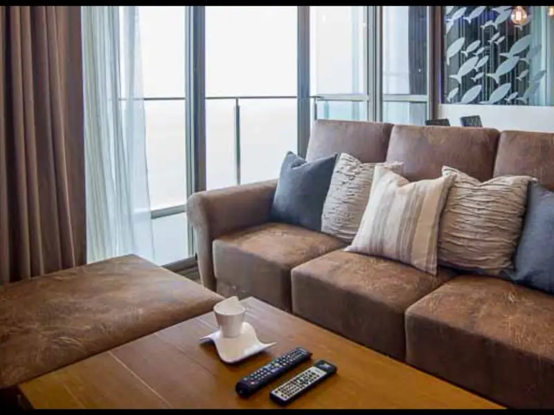 2 bed condo Situated in the prime location of Wong Amat Beach, the new beachfront condominium with an Infinity Sky Pool to feel part of the ocean .A Fitness Centre with a amazing views