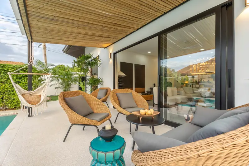 Tungklom 5 Bedroom Pool Villa Private pool and outdoor terrace Fully furnished witH  Open-plan living and dining area Modern kitchen with high-end appliance