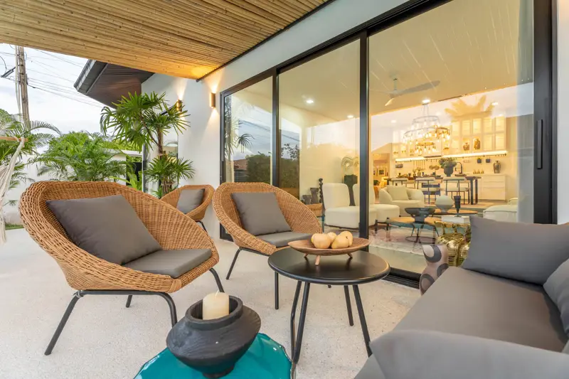 Tungklom 5 Bedroom Pool Villa Private pool and outdoor terrace Fully furnished witH  Open-plan living and dining area Modern kitchen with high-end appliance