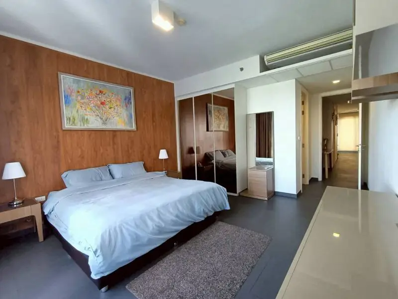 Zire Condo Wong Amat 2 Bedroom for sale High floor and Sea View Size 100 sqm. 2 Bedrooms, 2 Bathrooms, fully furnished