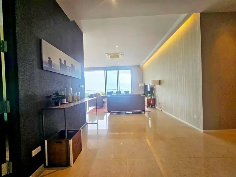 3 bed condo Bangsaray Heights with extensive facilities and complete exclusive services, including the gym, swimming pool, tennis court, Thai & International restaurants
