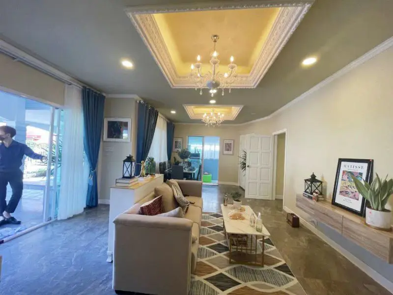 1 Storey House Fonthip Village 4 Bedroom house for sale Pattaya 
