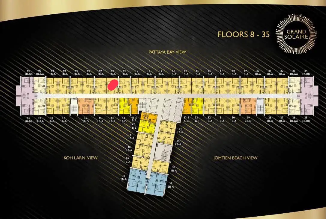 Grand Solaire 1 bedroom for sale