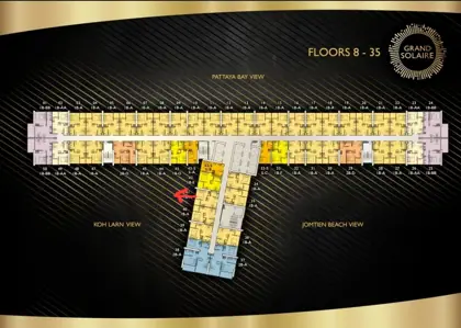 Grand Solaire 1 Bedroom for sale