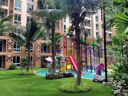 Condo for rent  central  Pattaya  a condominium project close to Jomtien Beach that comes with a unique European style architecture