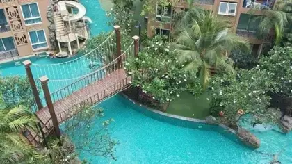 Condo for rent  central  Pattaya  a condominium project close to Jomtien Beach that comes with a unique European style architecture