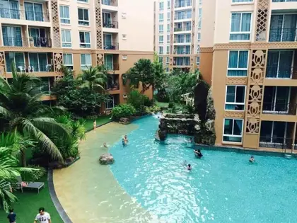 Condo for rent  central  Pattaya  a condominium project close to Jomtien Beach that comes with a unique European style architecture