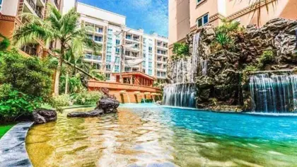 Condo for rent  central  Pattaya  a condominium project close to Jomtien Beach that comes with a unique European style architecture