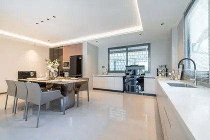 Eakmongkol Thepprasit spacious home opposite Supalai Mare Condo  ​ Land Size: 276 sqm  ​ Living Size: 230 sqm  ​ 6 bedrooms 7 bathrooms